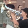 Nora at Marching Band Camp